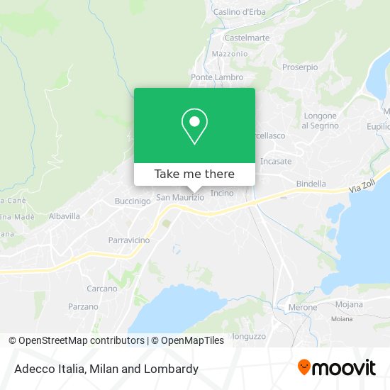 Adecco Italia map