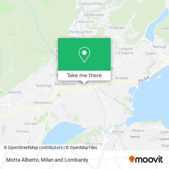 Motta Alberto map