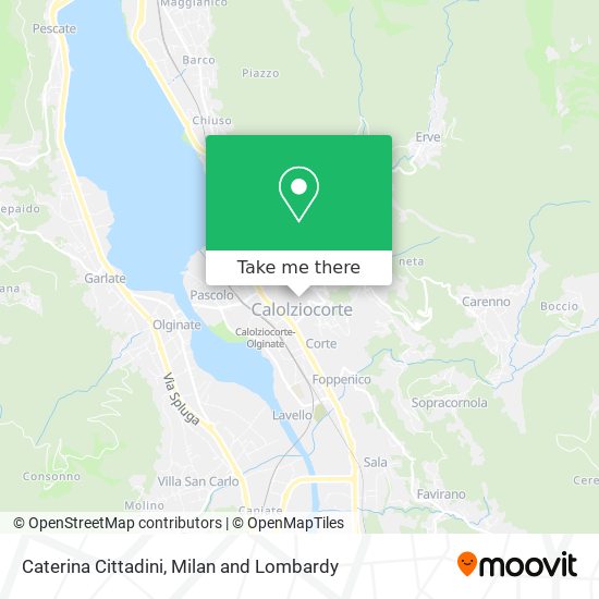 Caterina Cittadini map