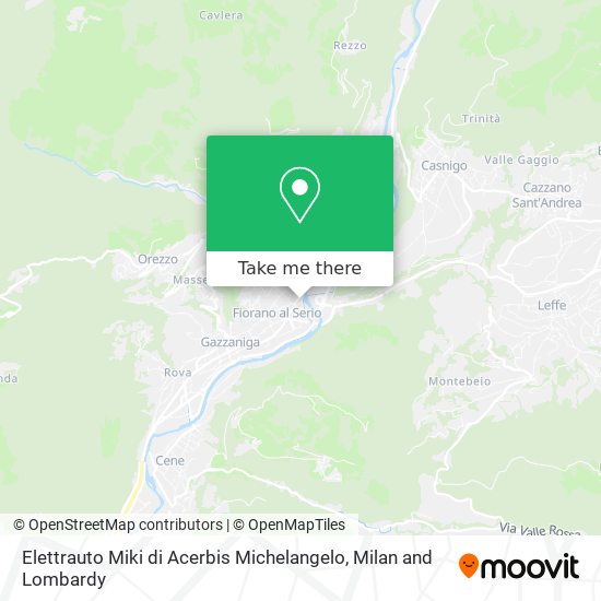 Elettrauto Miki di Acerbis Michelangelo map