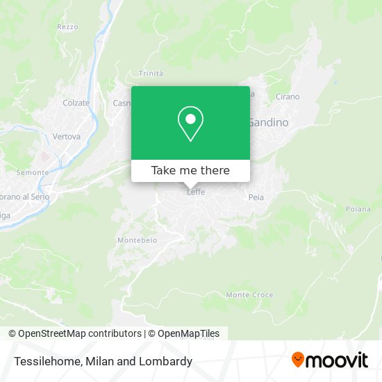 Tessilehome map