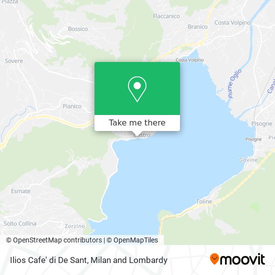 Ilios Cafe' di De Sant map