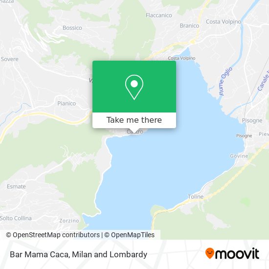 Bar Mama Caca map