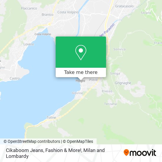 Cikaboom Jeans, Fashion & More! map