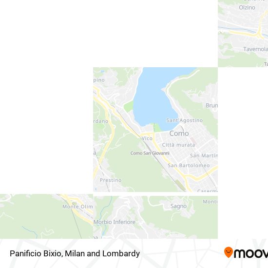Panificio Bixio map