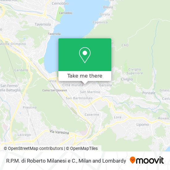 R.P.M. di Roberto Milanesi e C. map