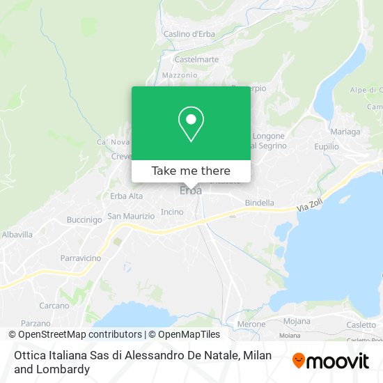 Ottica Italiana Sas di Alessandro De Natale map