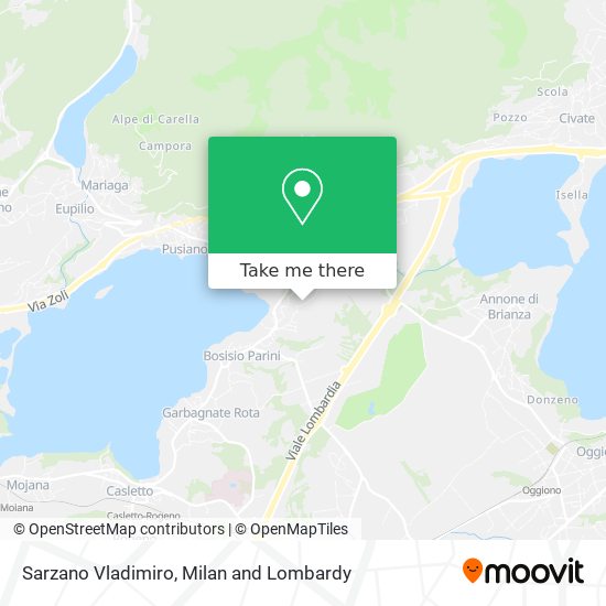Sarzano Vladimiro map