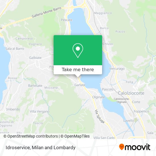 Idroservice map