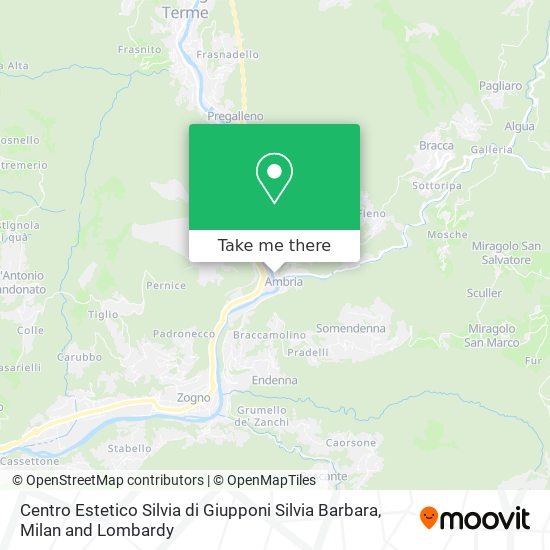Centro Estetico Silvia di Giupponi Silvia Barbara map