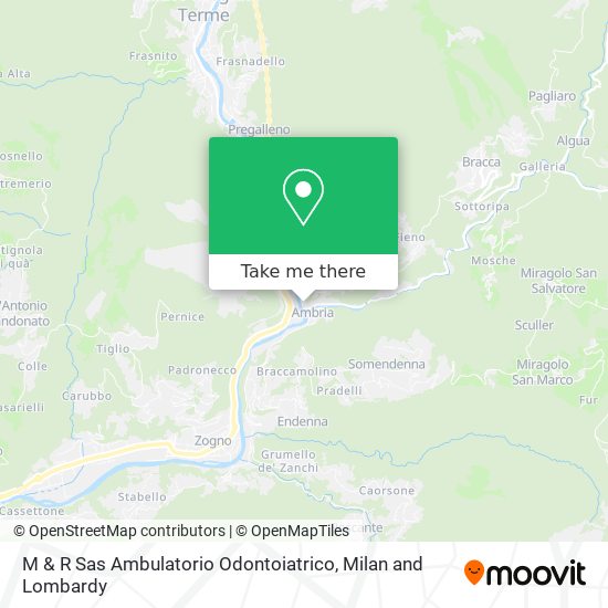 M & R Sas Ambulatorio Odontoiatrico map