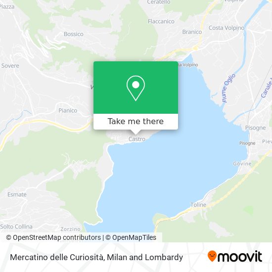Mercatino delle Curiosità map