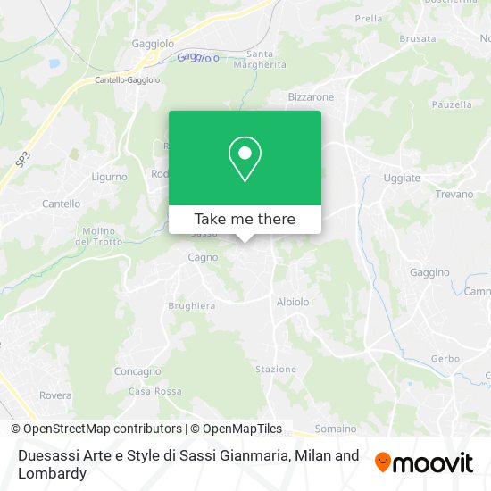 Duesassi Arte e Style di Sassi Gianmaria map