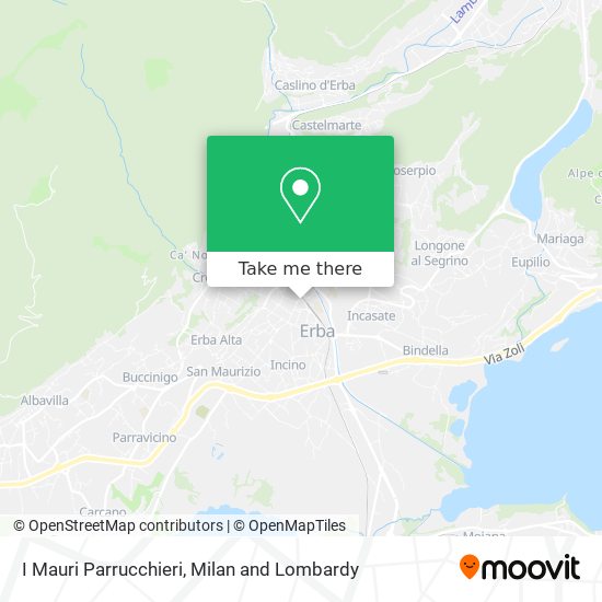 I Mauri Parrucchieri map
