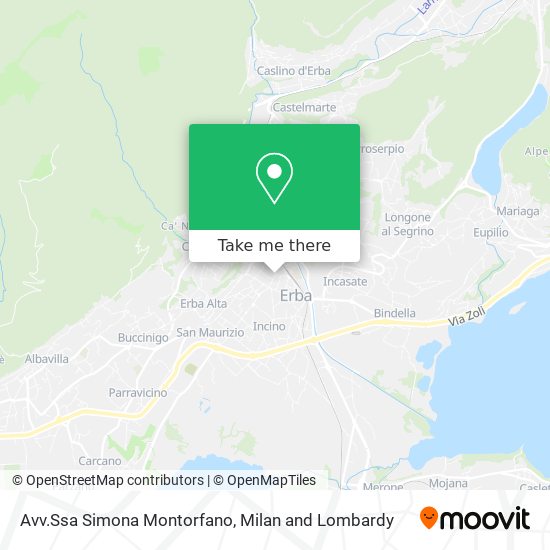 Avv.Ssa Simona Montorfano map