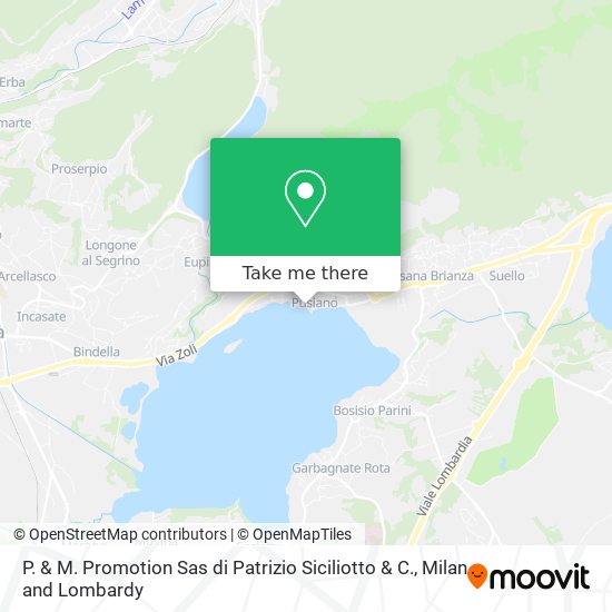 P. & M. Promotion Sas di Patrizio Siciliotto & C. map