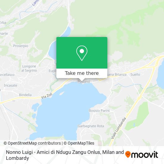 Nonno Luigi - Amici di Ndugu Zangu Onlus map