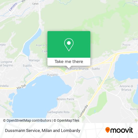 Dussmann Service map