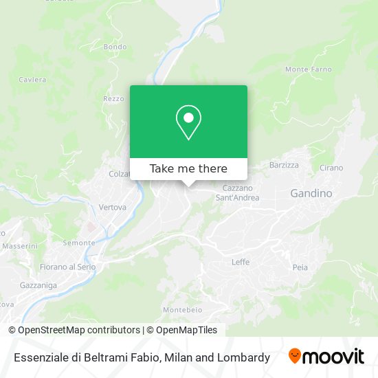 Essenziale di Beltrami Fabio map