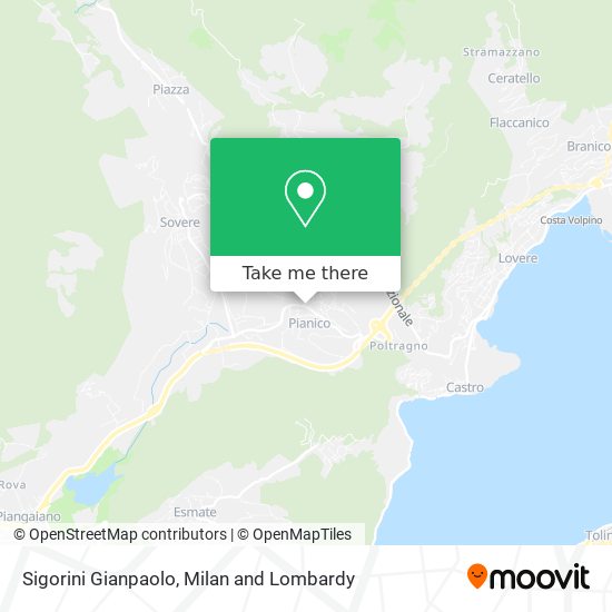 Sigorini Gianpaolo map