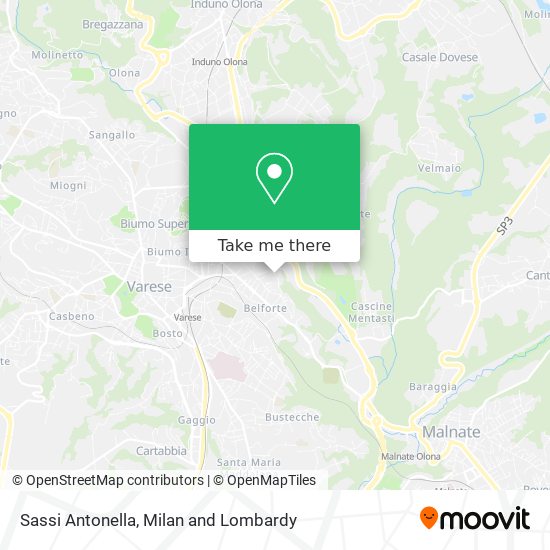 Sassi Antonella map