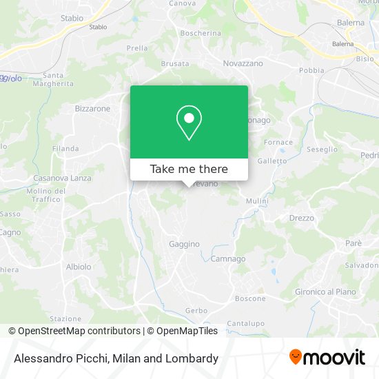 Alessandro Picchi map