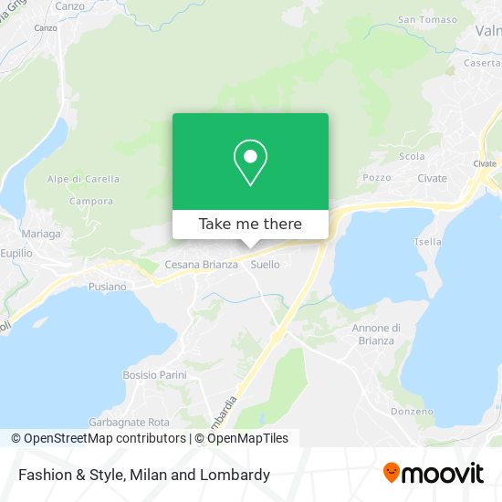 Fashion & Style map