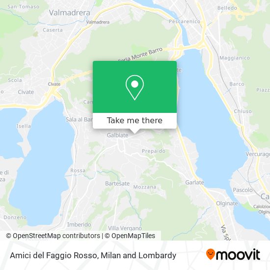 Amici del Faggio Rosso map