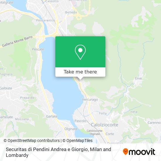 Securitas di Pendini Andrea e Giorgio map