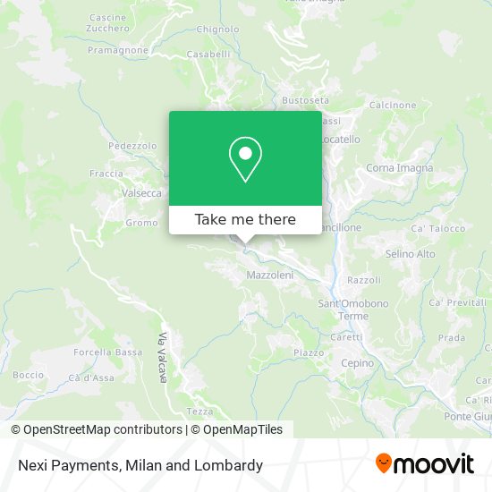 Nexi Payments map