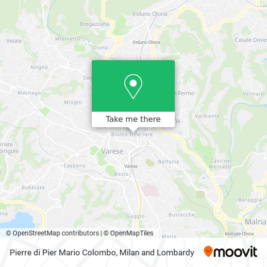 Pierre di Pier Mario Colombo map
