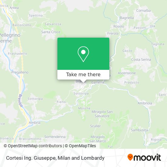 Cortesi Ing. Giuseppe map