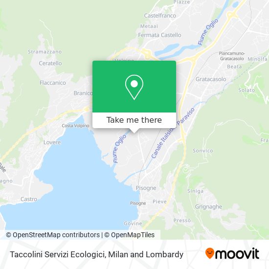 Taccolini Servizi Ecologici map
