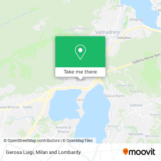 Gerosa Luigi map
