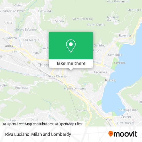 Riva Luciano map