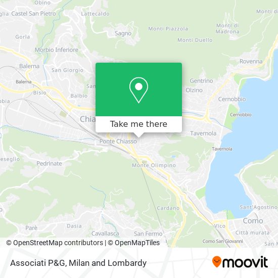 Associati P&G map