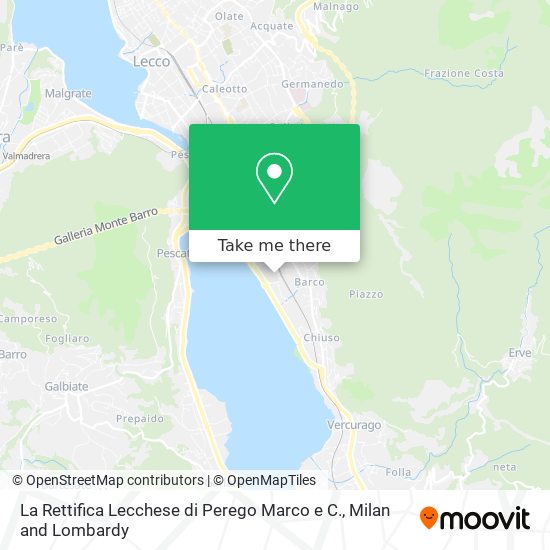 La Rettifica Lecchese di Perego Marco e C. map