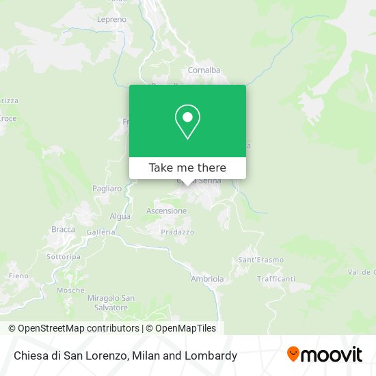 Chiesa di San Lorenzo map