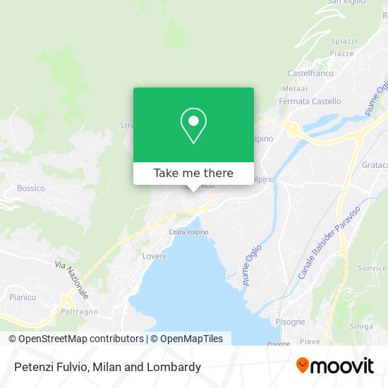 Petenzi Fulvio map