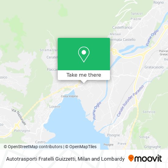 Autotrasporti Fratelli Guizzetti map