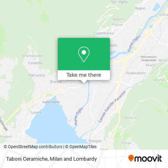 Taboni Ceramiche map