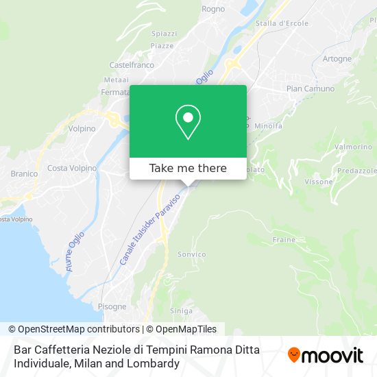 Bar Caffetteria Neziole di Tempini Ramona Ditta Individuale map