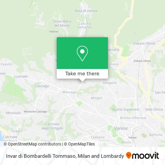Invar di Bombardelli Tommaso map