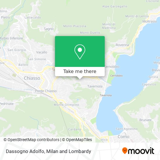 Dassogno Adolfo map