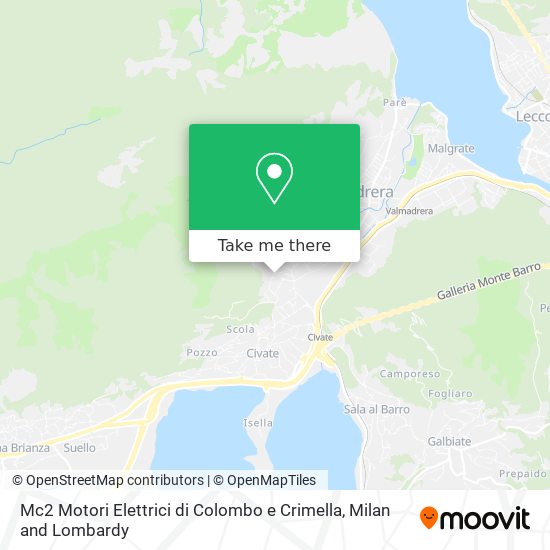 Mc2 Motori Elettrici di Colombo e Crimella map