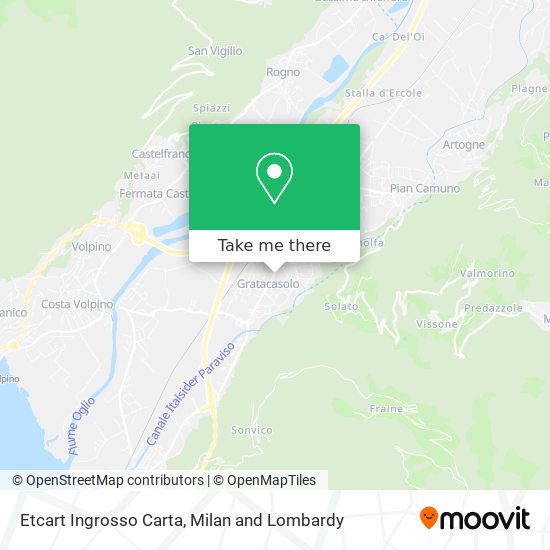 Etcart Ingrosso Carta map