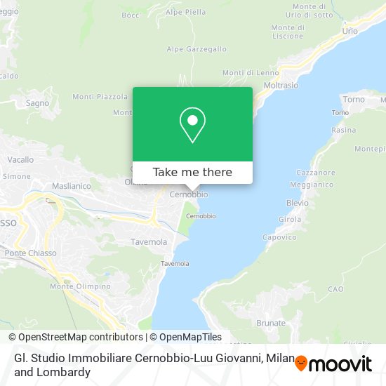 Gl. Studio Immobiliare Cernobbio-Luu Giovanni map