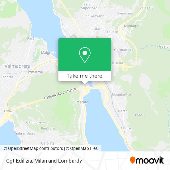 Cgt Edilizia map