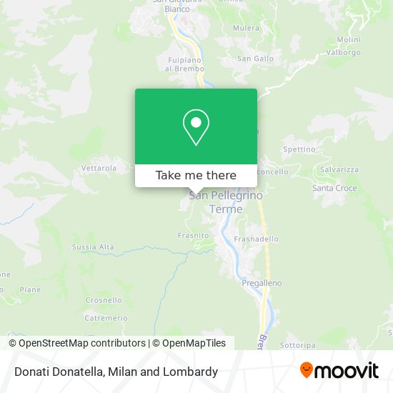 Donati Donatella map
