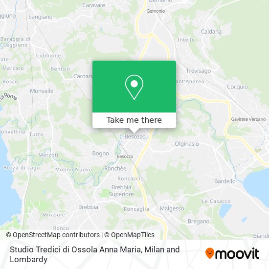 Studio Tredici di Ossola Anna Maria map